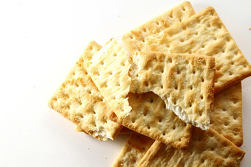 Biscuits cracker / Biscuit is a term used for a diverse variety of baked, commonly flour-based food products. 