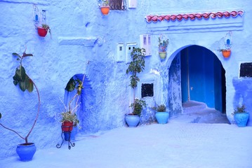 Blue city, Morocco