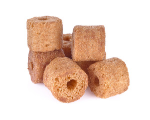 chocolate havour on white background