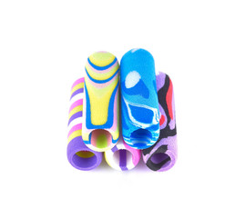 Rubber pencil pencil holder.