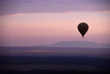 Balloon in africa