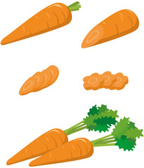 にんじん　イメージイラストセット