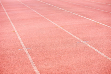 Fototapeta premium Running track lanes