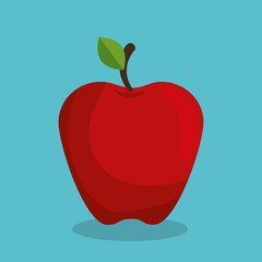 apple fruit isolated icon vector illustration design