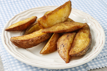 Baked potatoes for dinner