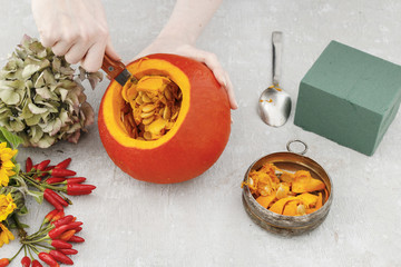 How to make a Thanksgiving centerpiece