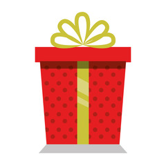giftbox present isolated icon vector illustration design