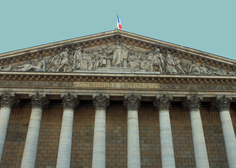 Paris, l'Assemblée Nationale