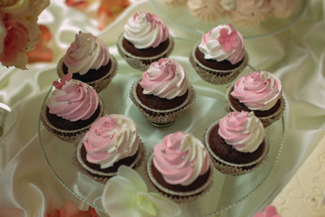 sweets at a wedding table