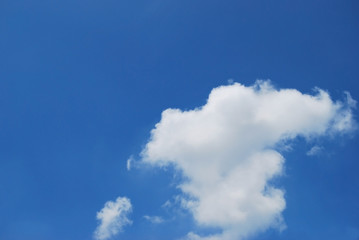 Clouds and blue sky