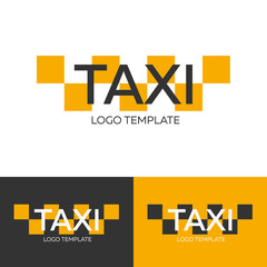 Taxi logo. Vector logo template. Logotype concept.