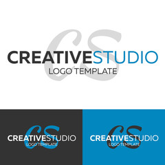 Creative Studio logo. Letter C logo. Vector logo template. Logotype concept.