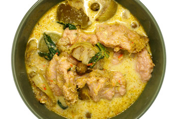 Pork green curry - Thai food