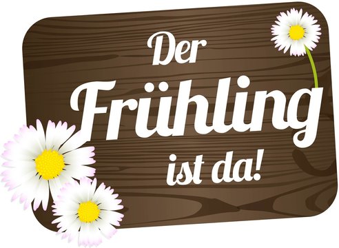 Der Fr&uuml;hling ist da