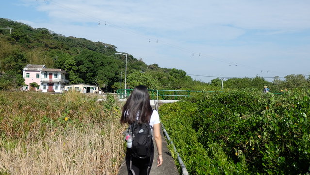 Hiking Girl, Tai O Hong Kong