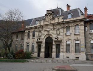 Vue sur l'hôpital nord de Grenoble