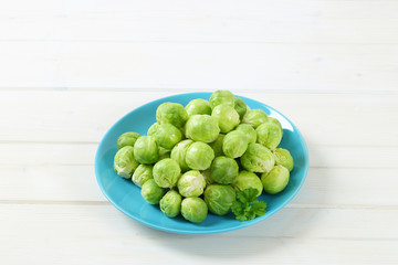 raw Brussels sprouts