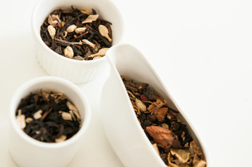 Dried herb for aroma tea.