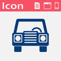 icon of car front