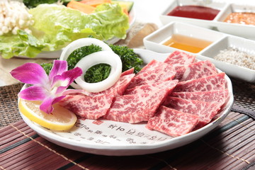 raw beef