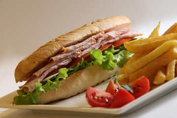 sandwich, soup