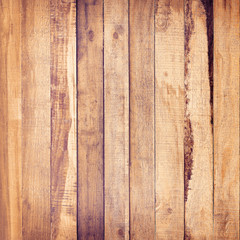 Vintage stained wooden wall , Wood plank brown background texture
