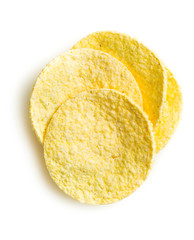 Tasty corn crispbread.