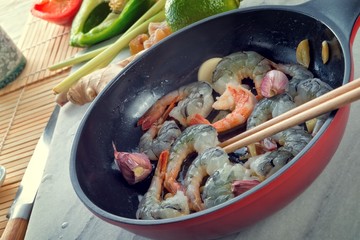 Shrimp on the Pan