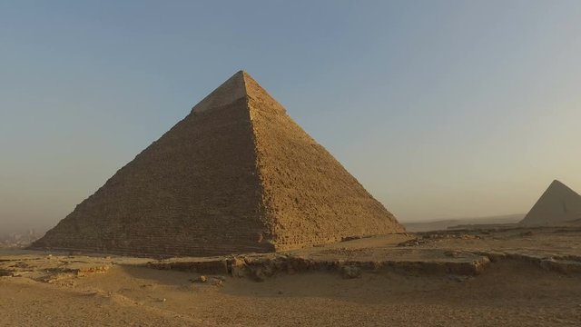 Pyramid of Khafre, second largest known pyramid in Egypt