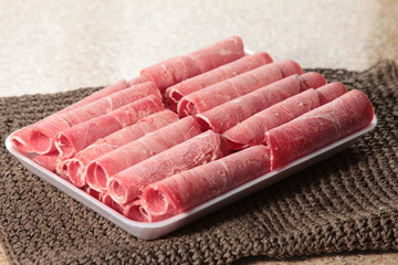 a tasty cuisine photo of raw beef
