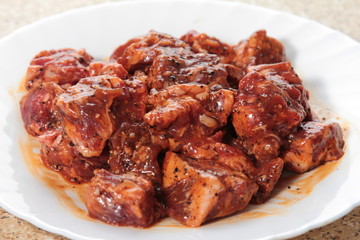 a tasty cuisine photo of raw beef