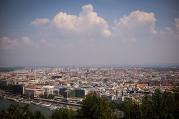 Zagreb city view