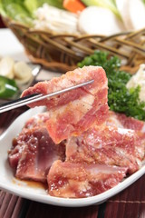 raw beef