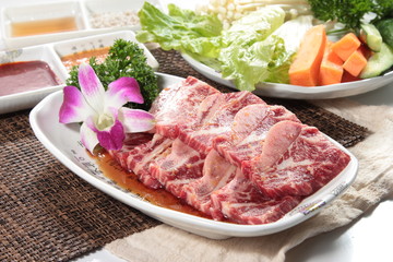 raw beef