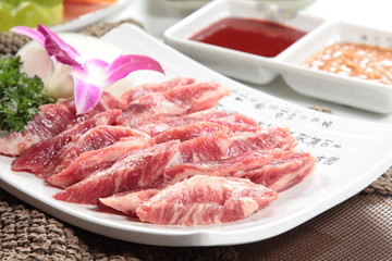 raw beef