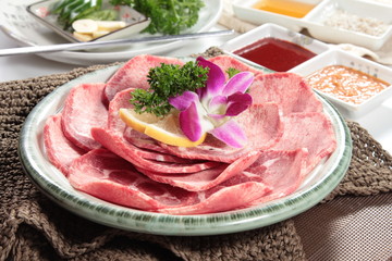 raw beef