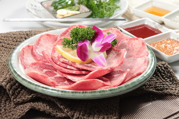 raw beef