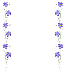 Obraz na płótnie Canvas spring flowers snowdrops isolated on white background.