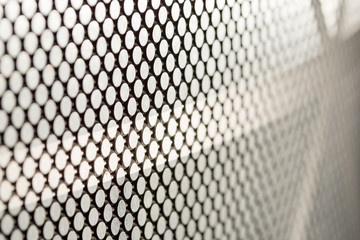 abstract metal grid background