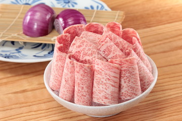 raw beef