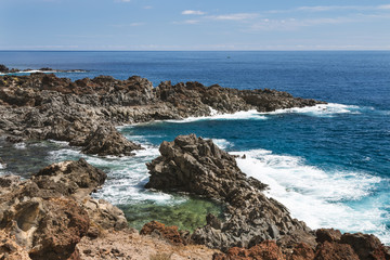 Fototapeta premium Punta Rasca Coastline in Tenerife, Spain