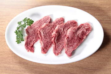 raw beef