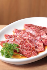 raw beef