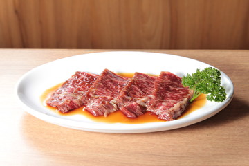 raw beef