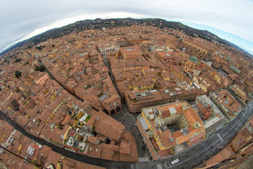 Obraz premium Panoramica di una citta' d'arte