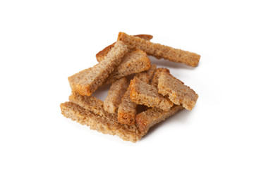 crumbs of bread croutons