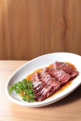 raw beef