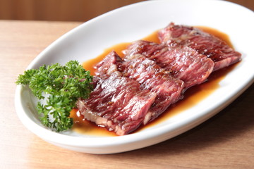 raw beef