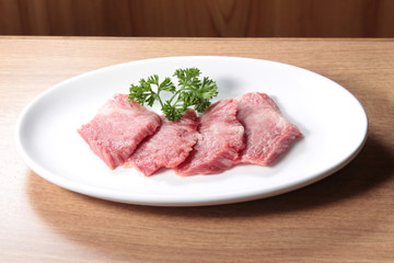 raw beef