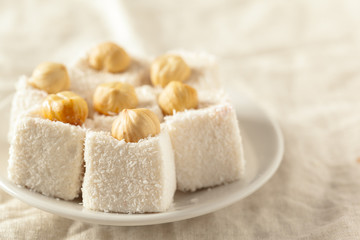 traditional eastern desserts on the table